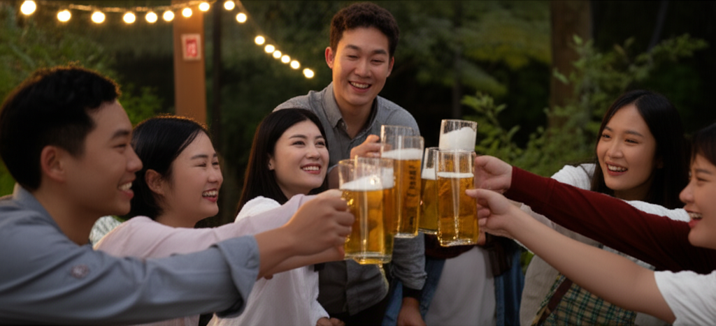 숲속 펜션에서 팀 워크숍을 진행한 박진우 님